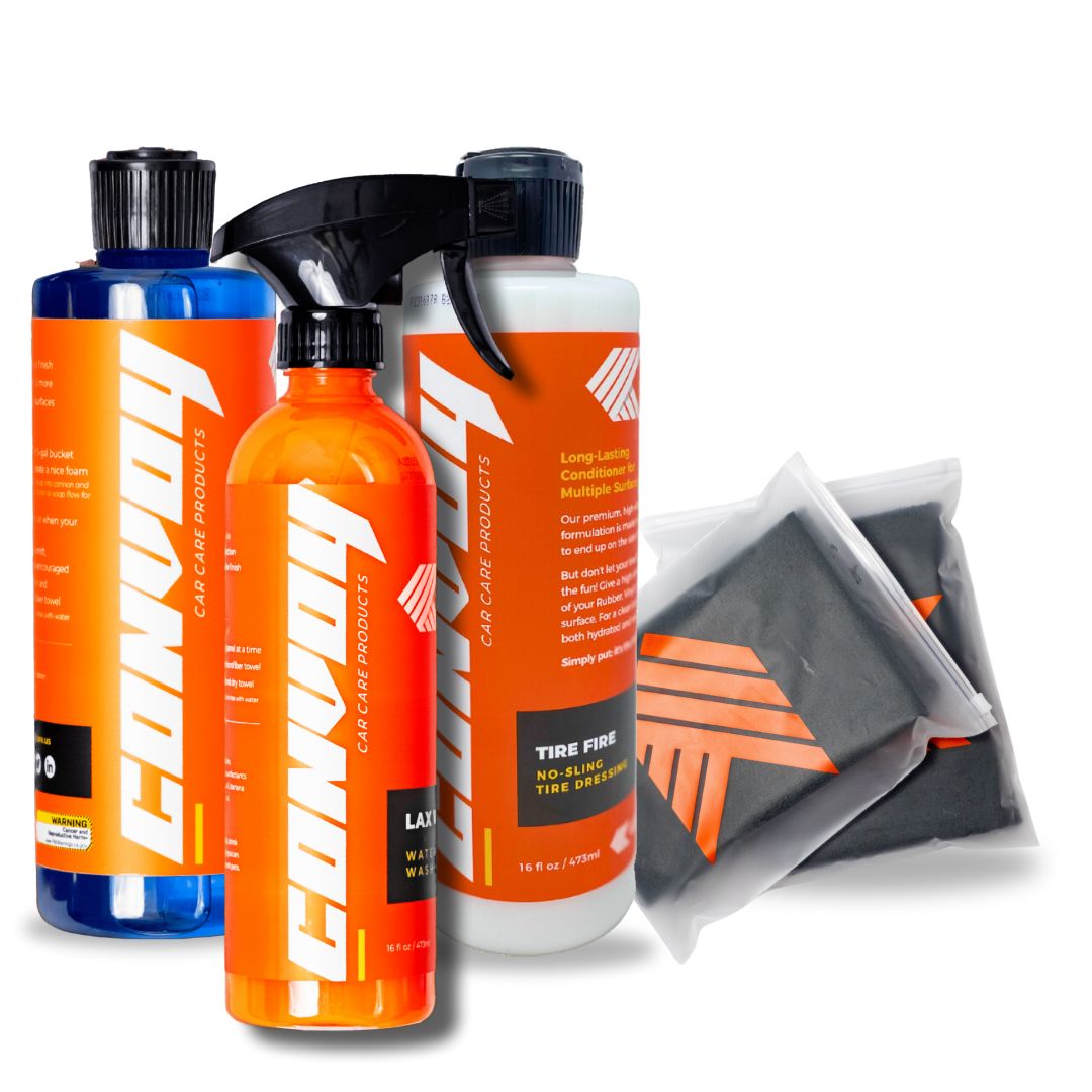 Achieve a Showroom Shine with Convoy Car Care's Ultimate Car Detailing Kit!